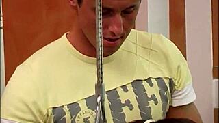 teen in fitness room conversation