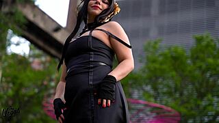 Yor Forger Cosplay Babe Gets Naughty in POV with Curvy Body and Shaved Pussy