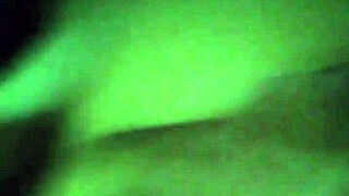 girl rides cock with dildo