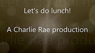 charlie rae invited maya morena to lunch, but things turned into interracial hardcore fingering and ass play