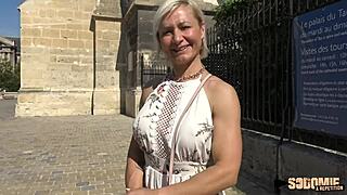 Kim Milf Coquine et Pulpeuse Takes Hard Anal Banging in French Scene