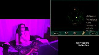 Blackmoor Manor Play Through Part 7 With Brunette's Big Natural Tits Naked