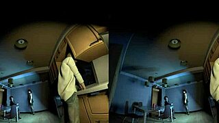 nylon 3d vr stereoscopic preview with monster cock