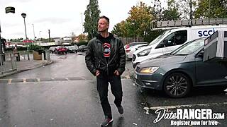 coffee date turns into rough blowjob and fuck with blonde milf april paisley on dateranger com