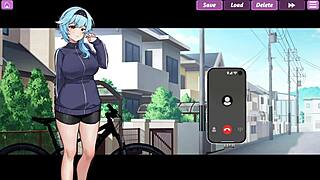 takeaway delivery person with huge tits and curvy body