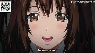 Upscaled hentai animation in high definition at 60 fps