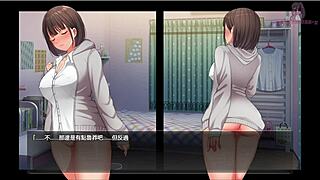 Night walk 5: EXPOSING BODY in front of utility pole and GETTING EXCITED