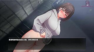 Night walk 5: EXPOSING BODY in front of utility pole and GETTING EXCITED