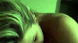 Hot Blonde Plays with Dick!