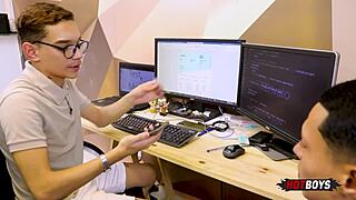 Pirocudo, you’re pounding this naughty guy so hard with that monster cock