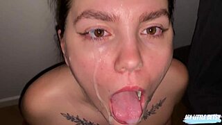 Choose Your Favorite Cumshot with Cute Betsy in Facial Compilation Vol 4
