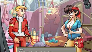 Valerie plays space rescue game with monster cock cum in 3d hentai