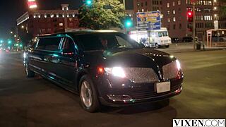 Stunning Alexis surprises Oliver with deepthroat and cowgirl on their steamy first date.