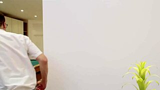 Blonde stepsister fucks nerd stepbrother