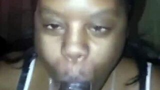 Black Midget Bodybuilder Gives Blowjob During Bench Press