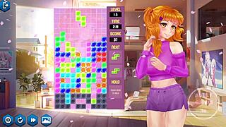 I was trying to pass these gamer girls in the anime hentai game, but it was so hard with all the cute cartoon characters distracting me