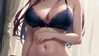 3D animated AI girlfriend's sister joins trip with intense pussy masturbation ASMR