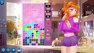 I was trying to pass these gamer girls in the anime hentai game, but it was so hard with all the cute cartoon characters distracting me