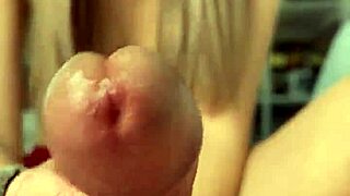 my GIRLFRIEND GAVE me a HANDJOB close up on day 45 in homemade shorts.