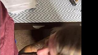 Full Blowjob Scene With Cheating Pregnant Girlfriend And Cumshot!