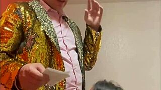 mchenry cruiser getting a blowjob while doing standup comedy