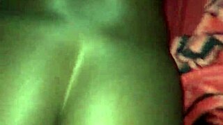 Tinder date bent over for thick cock