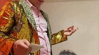 mchenry cruiser getting a blowjob while doing standup comedy