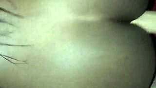 Tinder date bent over for thick cock