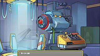 Valerie plays space rescue game with monster cock cum in 3d hentai