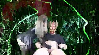 Mistress guides beta through mindless jerk off trance