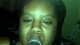 Black Midget Bodybuilder Gives Blowjob During Bench Press