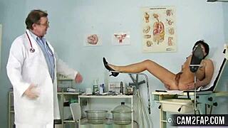 what's kinkier than mature eva getting a gyno exam close-up?