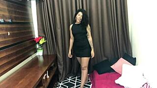 big ass girl craves huge cock for anal.