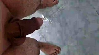 Young twink pissing deliciously in shower!