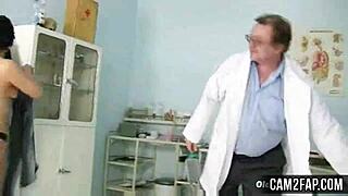 what's kinkier than mature eva getting a gyno exam close-up?