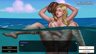 What a Legend! Gorgeous Big Tits Blonde Teen 18+ Gets Public Anal Creampie by Pool 😍