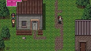 receiving a double spanish from two busty milfs in hentai zombies retreat part 12!