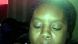 Black Midget Bodybuilder Gives Blowjob During Bench Press