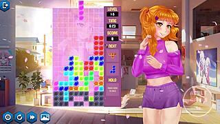 I was trying to pass these gamer girls in the anime hentai game, but it was so hard with all the cute cartoon characters distracting me