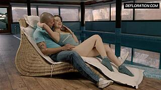 Wow, Nikita Jankovska, getting licked and fingered anally is insane!