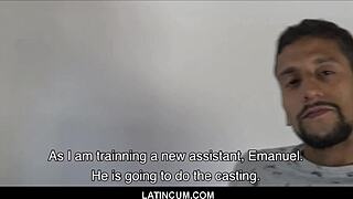 Straight Latin hunk Rocco gets paid for raw sex