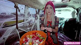 Britt Blair rides a thick dick in doggystyle and cowgirl positions