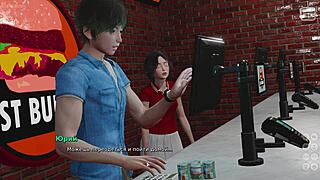3D animated Asian game in which the bully is the lover