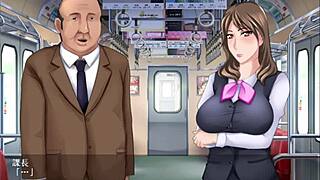 Office beauty bounces with boss in secret date