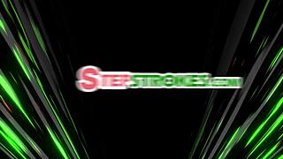 stepsiblings get stuck and stepsis gets filled in this story