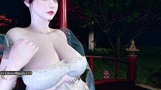 Chinese Style Beauty Ravished by Thin Old Man!