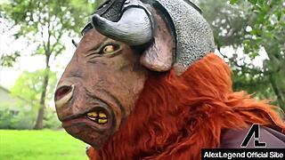 alex legend as minotaur banging nicole aniston in wild roleplay
