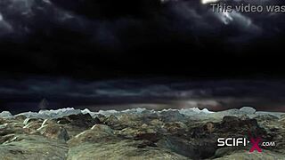 Damn! Japanese Girl in Cuffs Goes Wild in Military Bunker Sex!