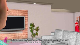 3D animated Indian porn movie with mother in law and wife