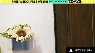 Naughty Stacked Milf Natasha Nice Seduces Stepdaughter With Mirror Gift?